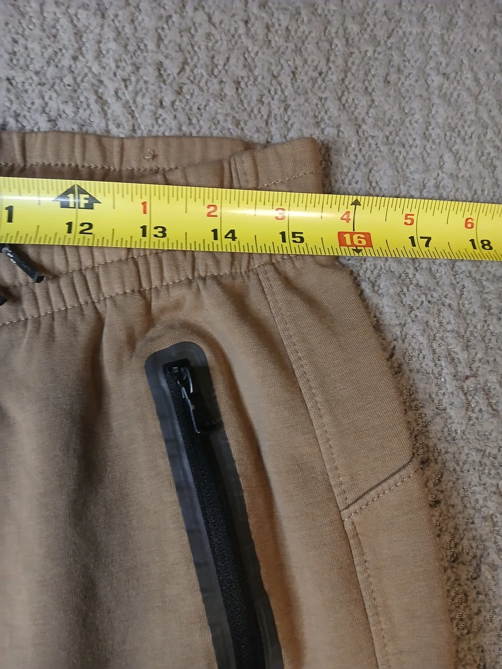 Old Navy Mens Joggers Pants Medium Brown 4 Way Stretch Straight  Drawstring